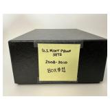 10 2008-2010 Mint Proof Sets.