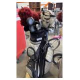 Callaway & TaylorMade Golf Clubs & Cart Bag.