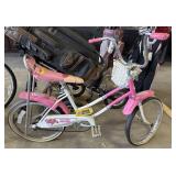 Vtg Free Spirit Pink Panther Bicycle.