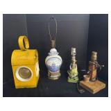 Variety Of Lamp Bases.