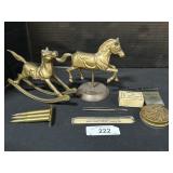 Brass Horses, Ammo & Pellets, Vintage Scissors.