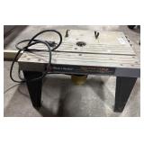Black & Decker Routing Table.