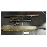 Tire Thumpers & Machete.