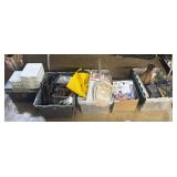 Lantern, String Light Speakers, Garage Tools.