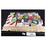 Vintage Matches & Rulers.