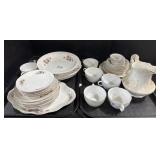 Lot Of Floral Dinnerware & Teacups.