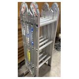 12ft Adjustable Aluminum Werner Ladder.