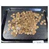300 Lincoln Pennies.