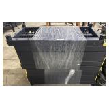 (2) Rubbermaid Shelves.