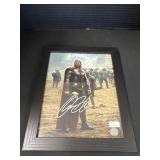 Autographed Photo Of Chris Hemsworth.