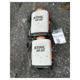 2 Stihl SG20 Sprayer Packs.