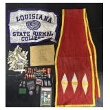 German Stamps, Military Patches & ribbons.