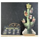 Western Movie Advertising Cactus Display.