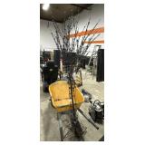 Wire Lighted Decorative Tree.