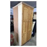 Large Pine Cabinet.