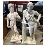 Chalkware & Composite Roman Statues.