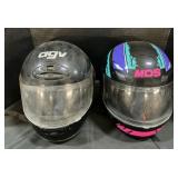 MDS & AGV Motorcycle Helmets.