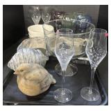 Longaberger Serviceware, Cristal Darques, Planter.