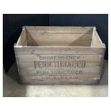 Penn Tobacco Wilkes-Barre PA Adv Crate.