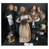 Byers Choice Carolers Dolls.