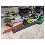 Weed Eater Blower, Ryobi Hedge Trimmer, Worx