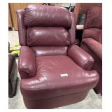 Nice Swiveling, Rocking Vinyl Recliner.