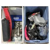 Tools, Jumper Cables, Batteries w/ Chargers.