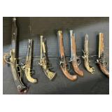 18th & 19th C. Replica Flintlock Guns.