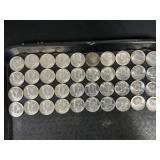 40 90% Silver Kennedy Half Dollars.