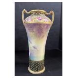 Antique Nippon Ware Porcelain Vase.