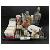 Vintage Seasonings, Bottles, & Spoons.