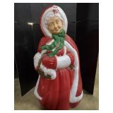General Foam 43" Mrs. Claus Lighted  Blow Mold.