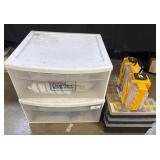 Clear View Storage Drawers, Screws, Nuts, Nails.