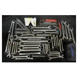 Craftsman Wrenches, Triangle, Dremel.