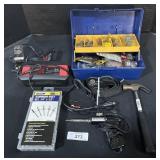 Battery Extender, Rivets, Bulbs & Fuses, Hammer.