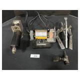3" Bench Grinder, Gear Puller, Compression Gauge.
