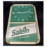 Salem Cigarettes Advertising Clock.