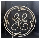 Vintage General Electric (GE) Neon Sign.
