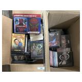 DVD & Blu-Ray Movies, Music CDs.