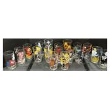 18 Pepsi Character Glasses, Looney Tunes, Casper.