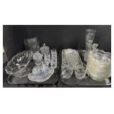 EAPG Glass, Bowls, Glasses, Vase.