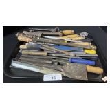Lot Of Files and Wood Working Tools.