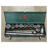 Large Dura-Chrome USA Socket Set.