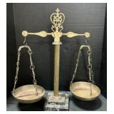 Italian Brass Balance Scale.