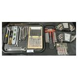 NOS Wrenches, Drive Socket Set, Forstner Bit Set.