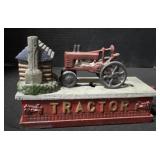 Mechanical Tractor Coin Bank.