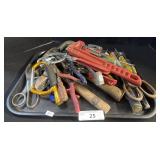 Wrenches, Scissors, Screws, Clamps.