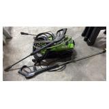GreenWorks 1500psa Elec. Pressure Washer.