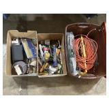 Tools, Extension Cords, New Camo Tarp.