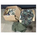 U.S. Military Clothing & Netting.